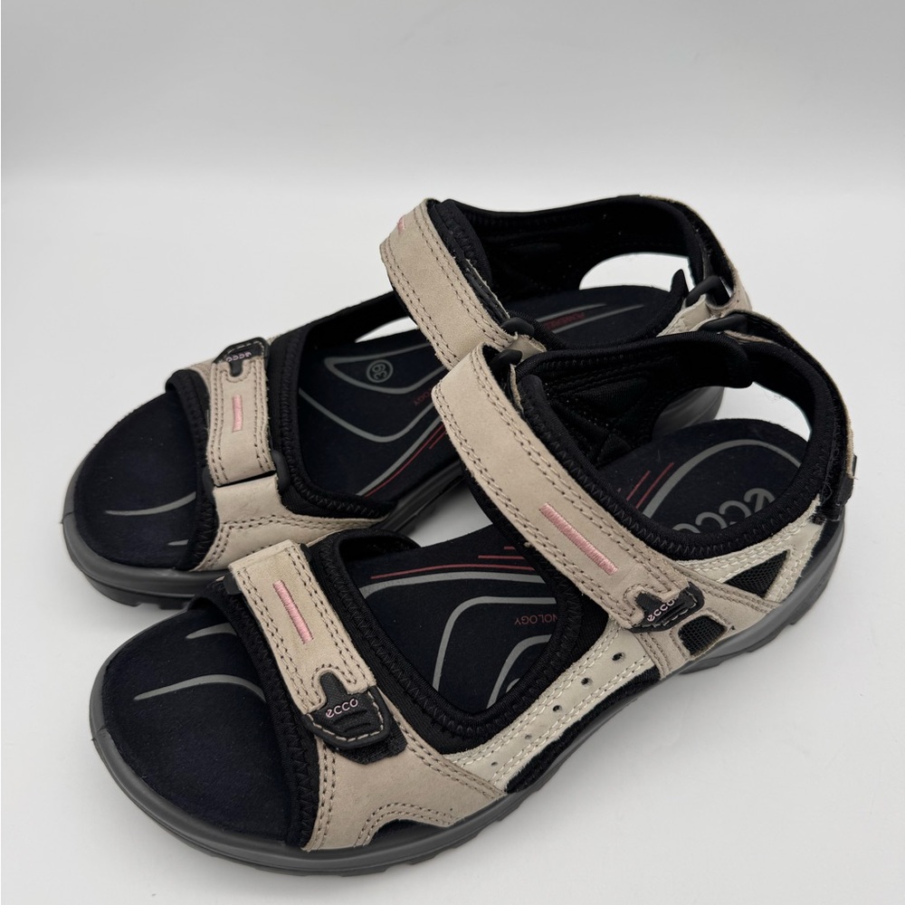 ECCO Offroad Women’s Outdoor Sandals – Beige Nubuck – Size EU 39 / US 8–8.5 - Picture 7 of 10